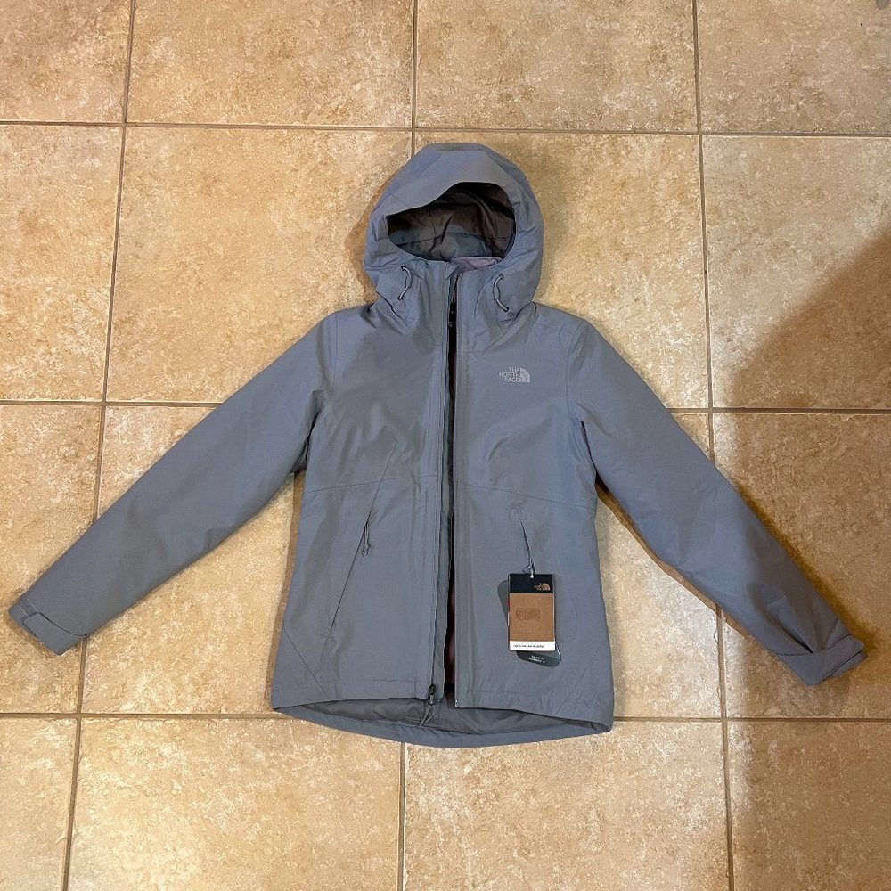 The North FaceMid Grey/Ashen Purple Women’s Carto Triclimate® Jacket - Picture 7 of 12